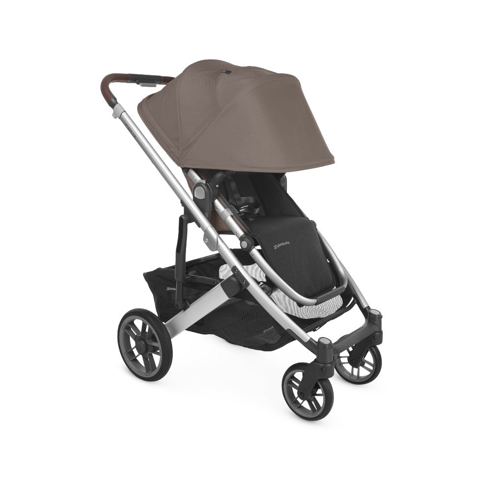 Carriola UPPAbaby Cruz V2 Theo: Mango Telescópico, Asiento Reversible y Toldo Expandible con Protección UPF 50+