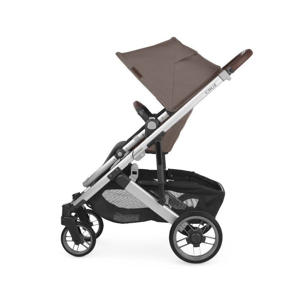 Carriola UPPAbaby Cruz V2 Theo: Mango Telescópico, Asiento Reversible y Toldo Expandible con Protección UPF 50+