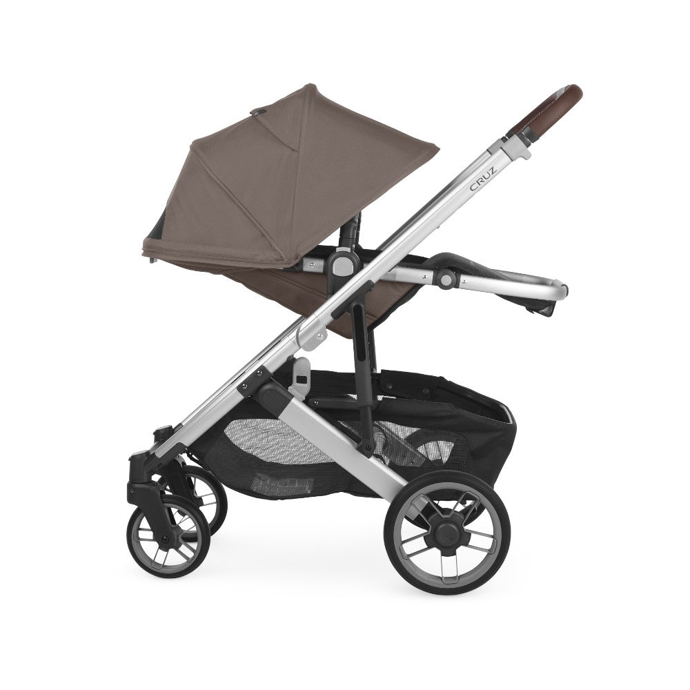 Carriola UPPAbaby Cruz V2 Theo: Mango Telescópico, Asiento Reversible y Toldo Expandible con Protección UPF 50+