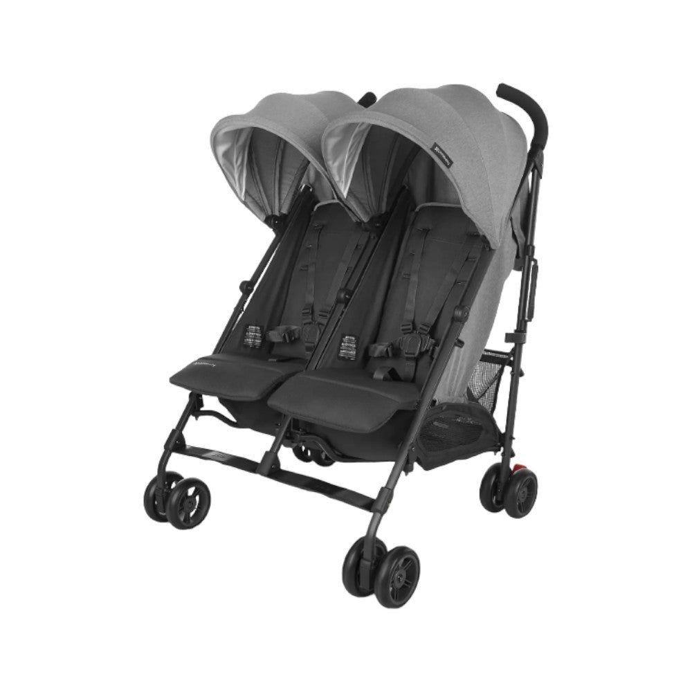 Carriola UPPAbaby G-Link V2 Greyson: Doble, Reclinación Ajustable y Toldo Expandible con Protección UPF 50+