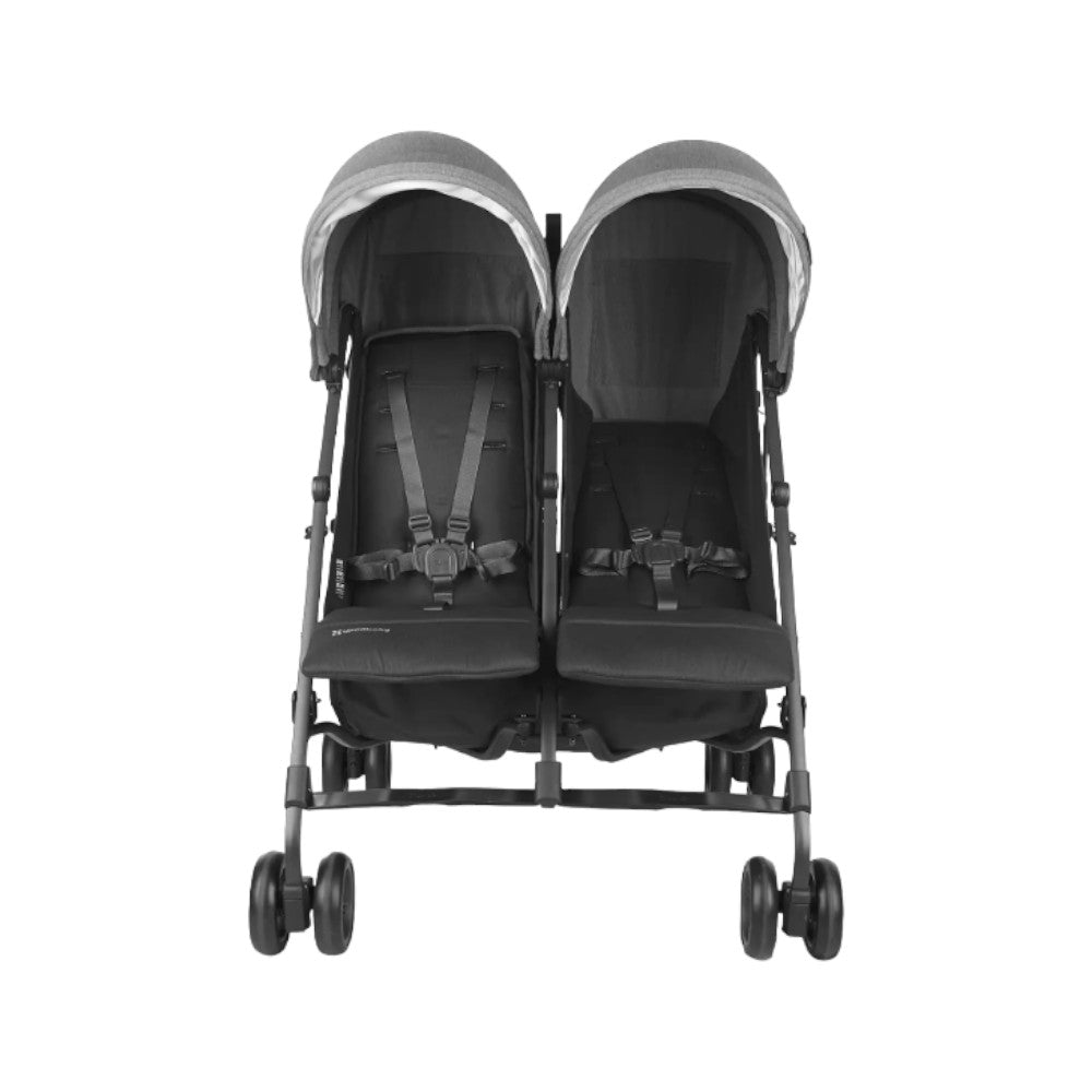 Carriola UPPAbaby G-Link V2 Greyson: Doble, Reclinación Ajustable y Toldo Expandible con Protección UPF 50+