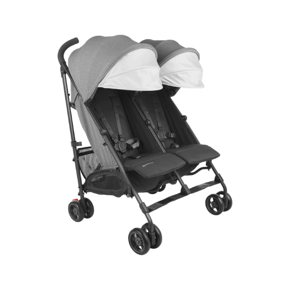 Carriola UPPAbaby G-Link V2 Greyson: Doble, Reclinación Ajustable y Toldo Expandible con Protección UPF 50+