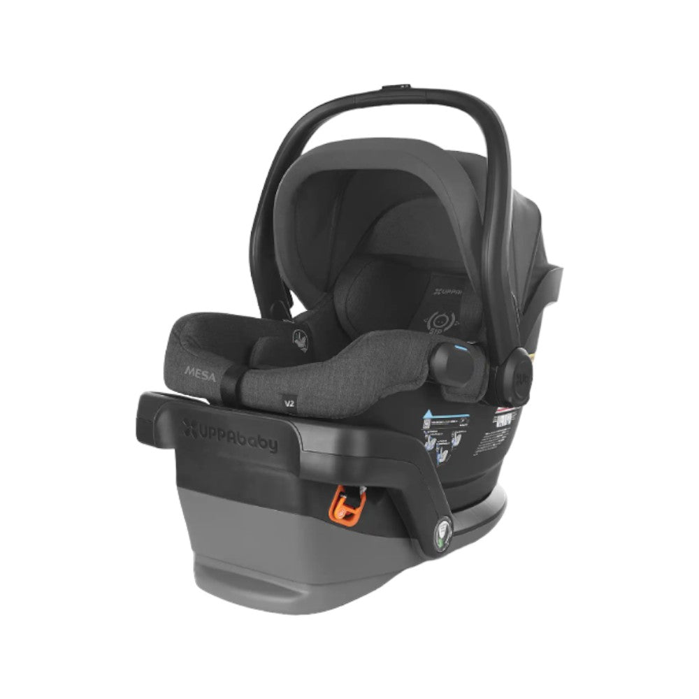 Autoasiento UPPAbaby Mesa V2 Greyson : Sistema SmartSecure, LATCH Autorretráctil y Toldo Plegable con FPS 25+