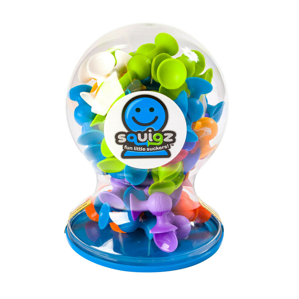 Juguete Sensorial Multicolor Squigz Deluxe Set Fat Brain