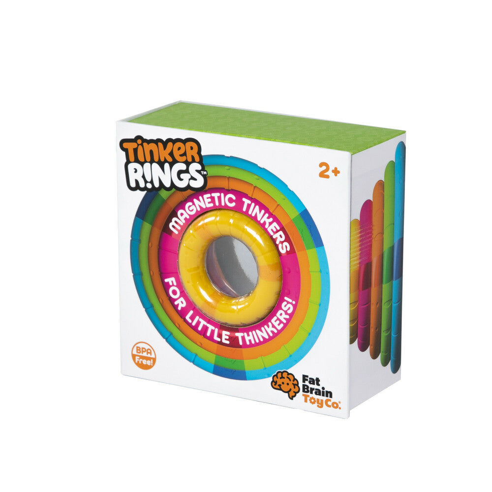 Juguete Sensorial Multicolor Tinker Rings Fat Brain