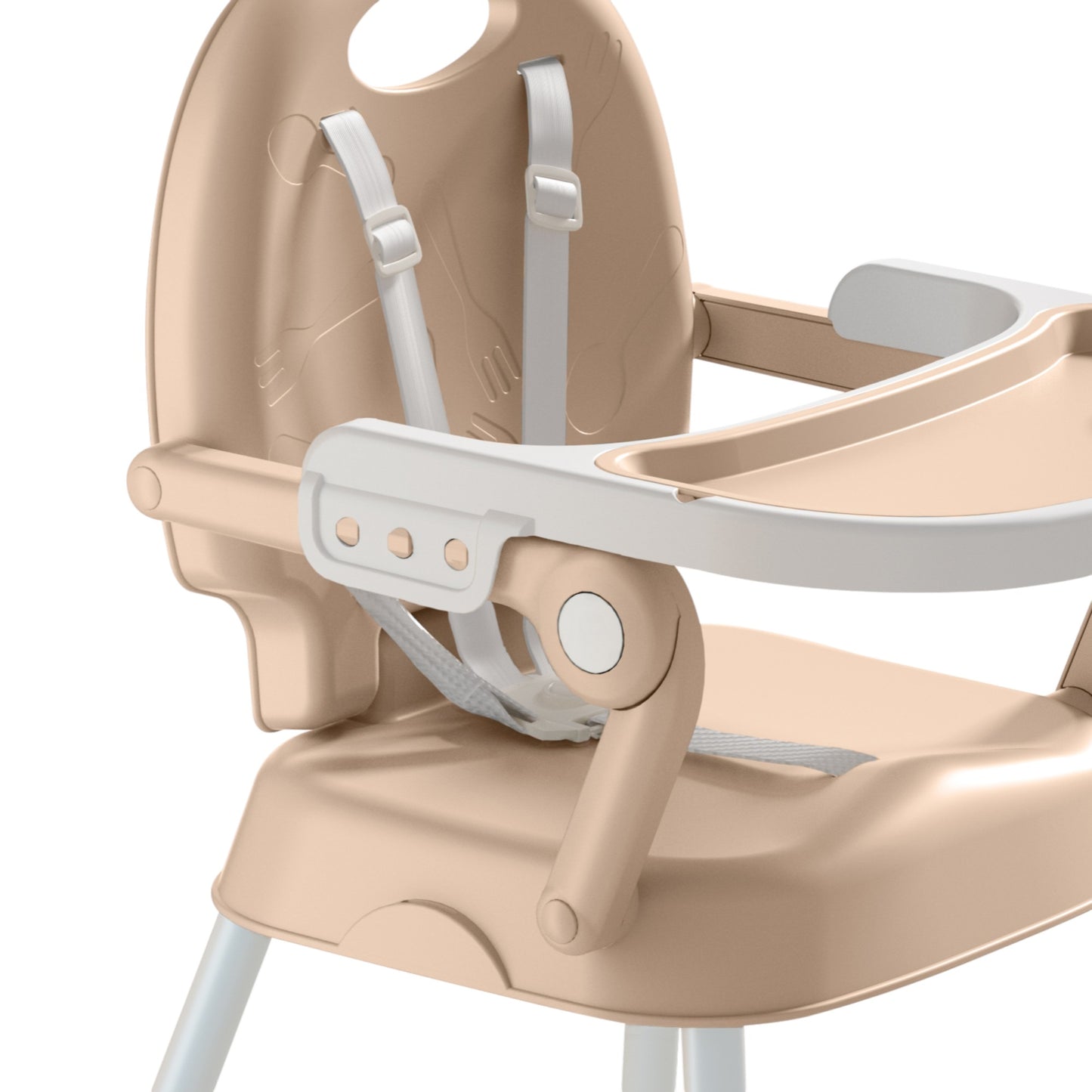 Silla Alta para Bebé 3 en 1 bb Joy Jinah con Arnés de 5 Puntos