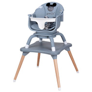 Silla Alta Periquera 7 En 1 Expressions Mickey Con Giro 360°