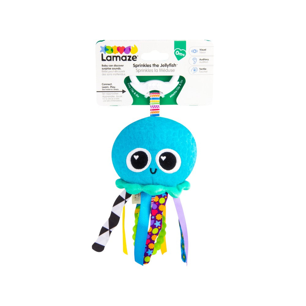 Juguete Interactivo Mordedera Medusa Salpicada Multicolor Lamaze