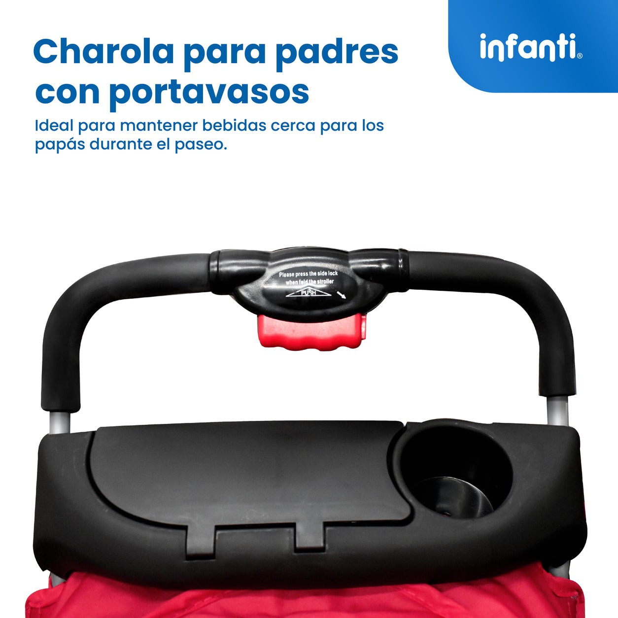 Carriola Travel System Lenni Con Portabebé y Plegado a Una Mano