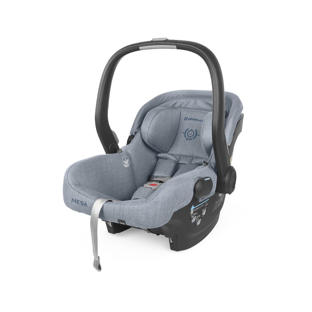 Autoasiento UPPAbaby Mesa V2 Gregory : Sistema SmartSecure, LATCH Autorretráctil y Toldo Plegable con FPS 25+