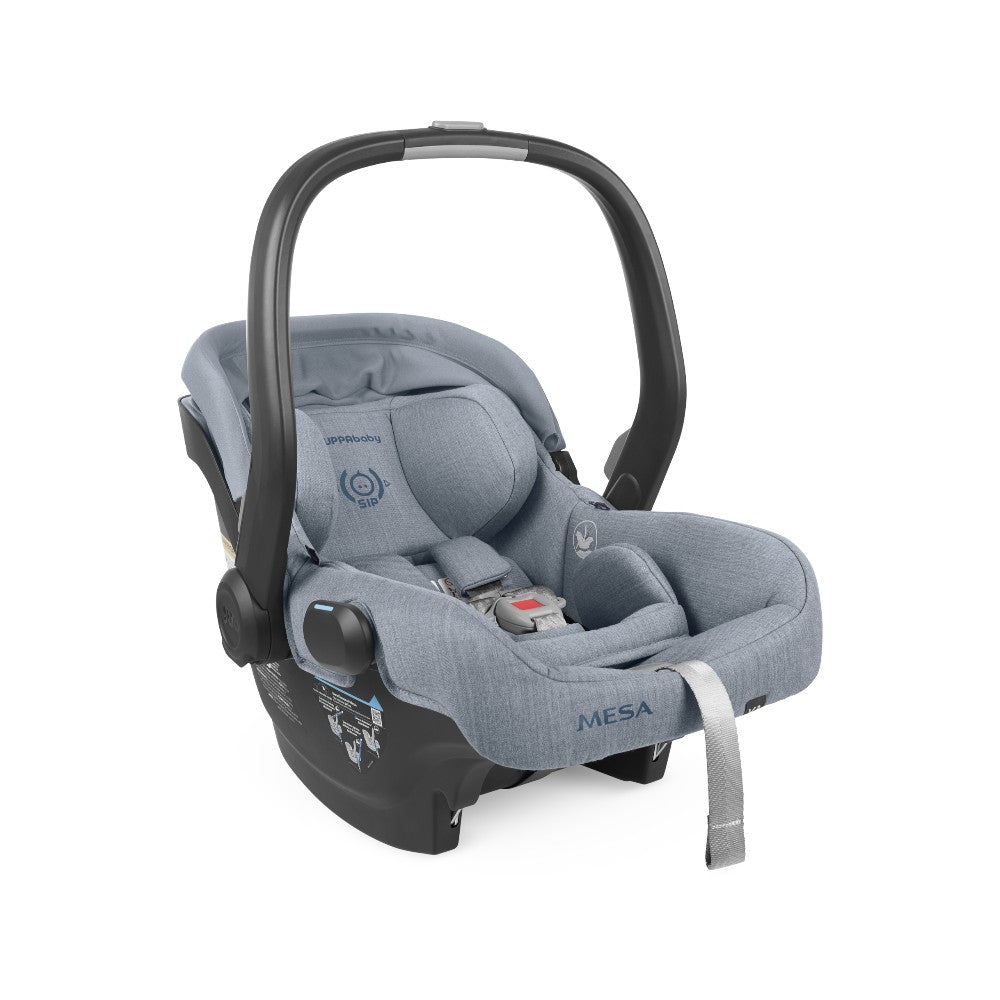 Autoasiento UPPAbaby Mesa V2 Gregory : Sistema SmartSecure, LATCH Autorretráctil y Toldo Plegable con FPS 25+