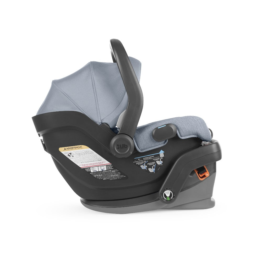 Autoasiento UPPAbaby Mesa V2 Gregory : Sistema SmartSecure, LATCH Autorretráctil y Toldo Plegable con FPS 25+