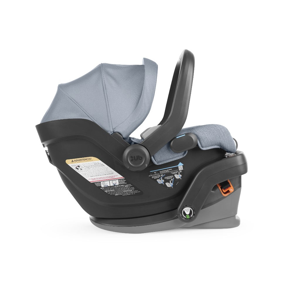 Autoasiento UPPAbaby Mesa V2 Gregory : Sistema SmartSecure, LATCH Autorretráctil y Toldo Plegable con FPS 25+