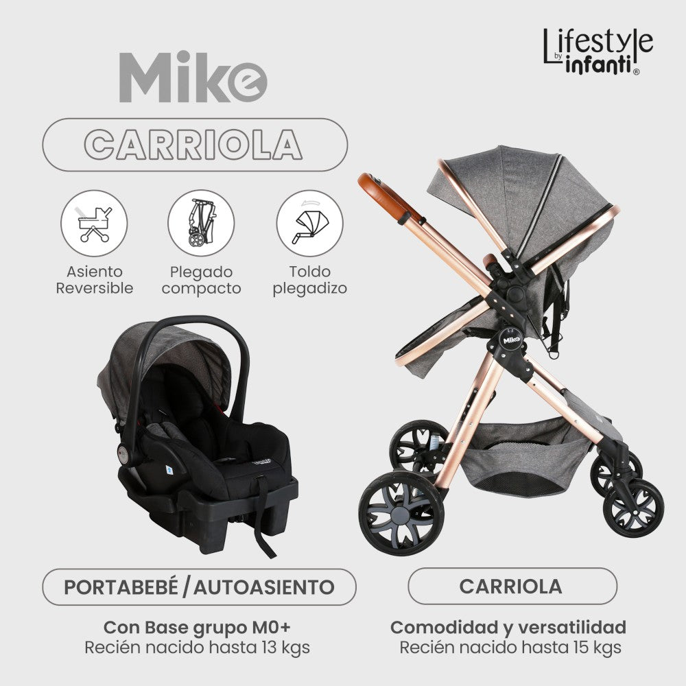 infanti travel stroller Carriola Mike Lifestyle by Infanti Travel System – Baby Up