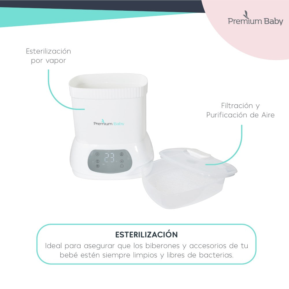 Premium Baby Esterilizador y Secador Eléctrico de Biberones