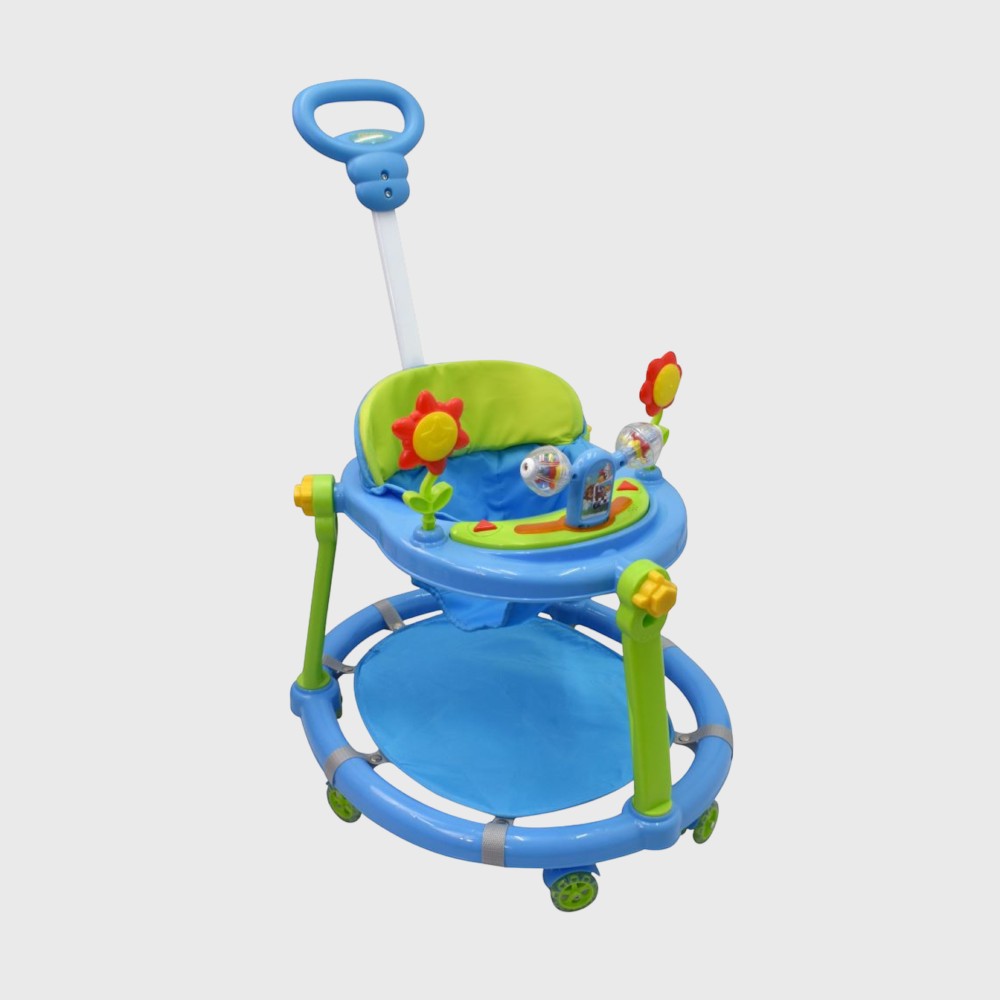 Andadera Picnic Infanti Plegable Para Bebé Con Barra De Empuje