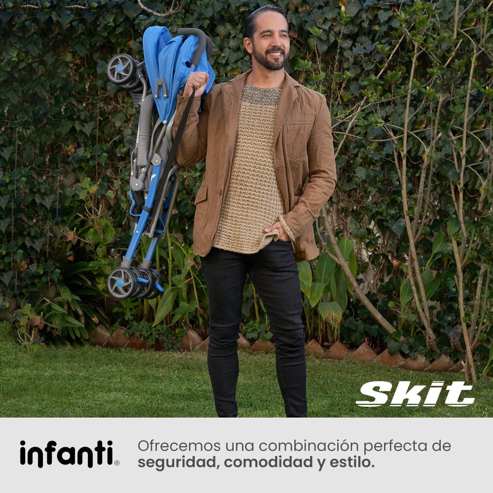 Infanti Carriola De Bastón Skit Ligera y Portátil