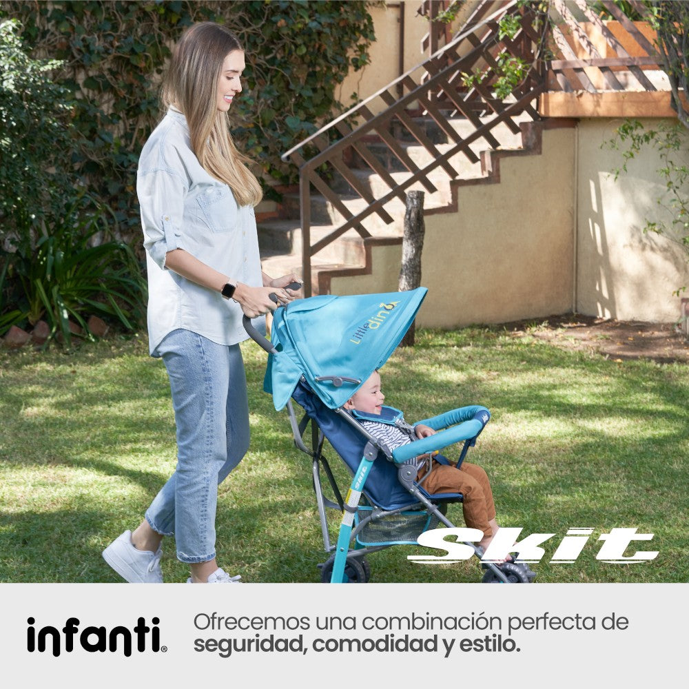 Infanti Carriola De Bastón Skit Ligera y Portátil