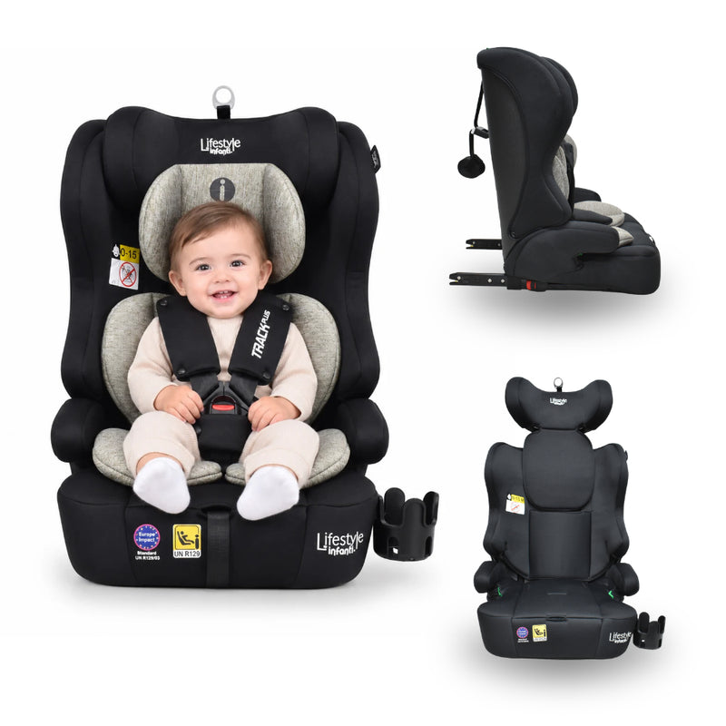 Autoasiento Track Plus Con Reclinación Y Arnés De Seguridad