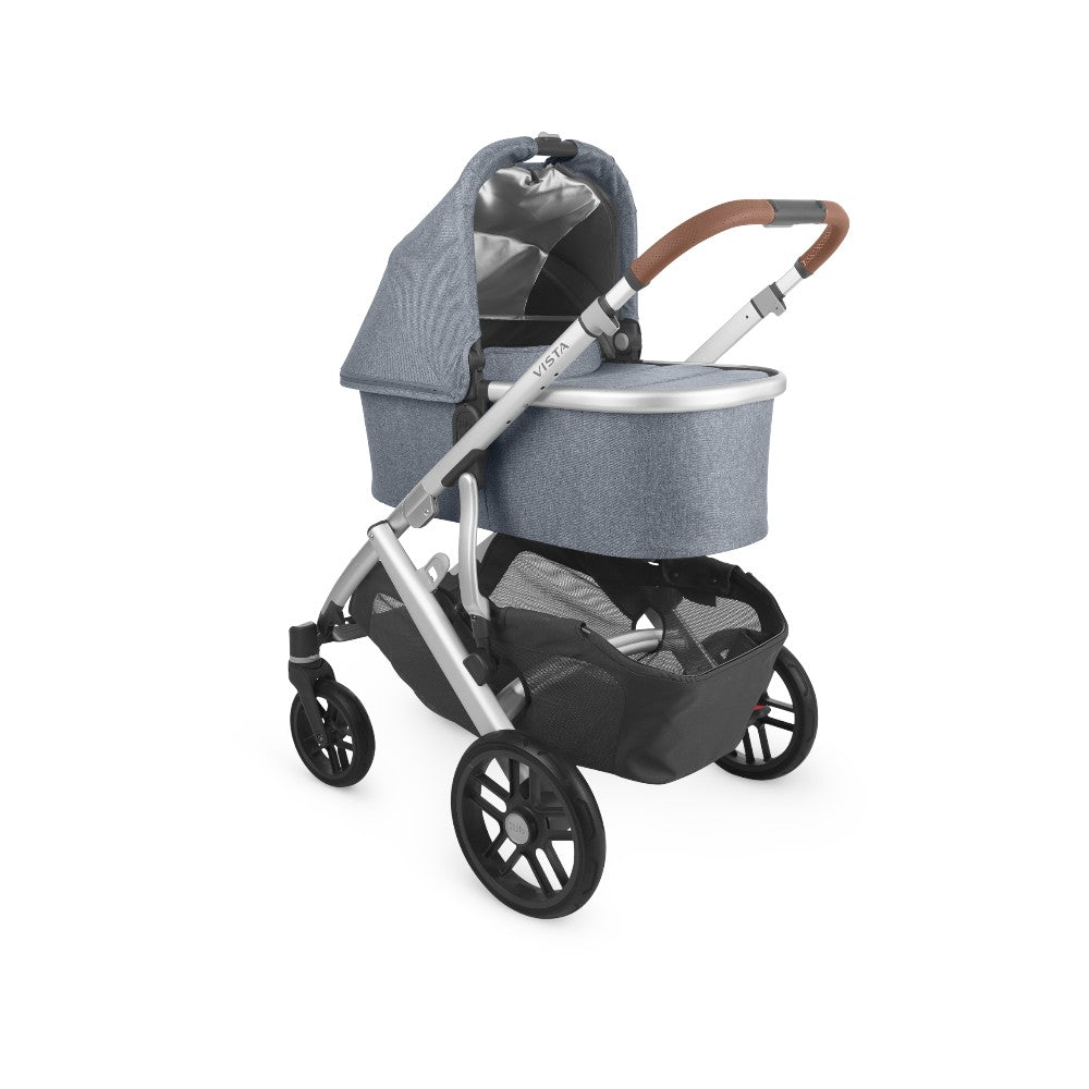 Carriola UPPAbaby Vista V2 Gregory: Mango Telescópico, Asiento Reversible y Toldo Expandible con Protección UPF 50+