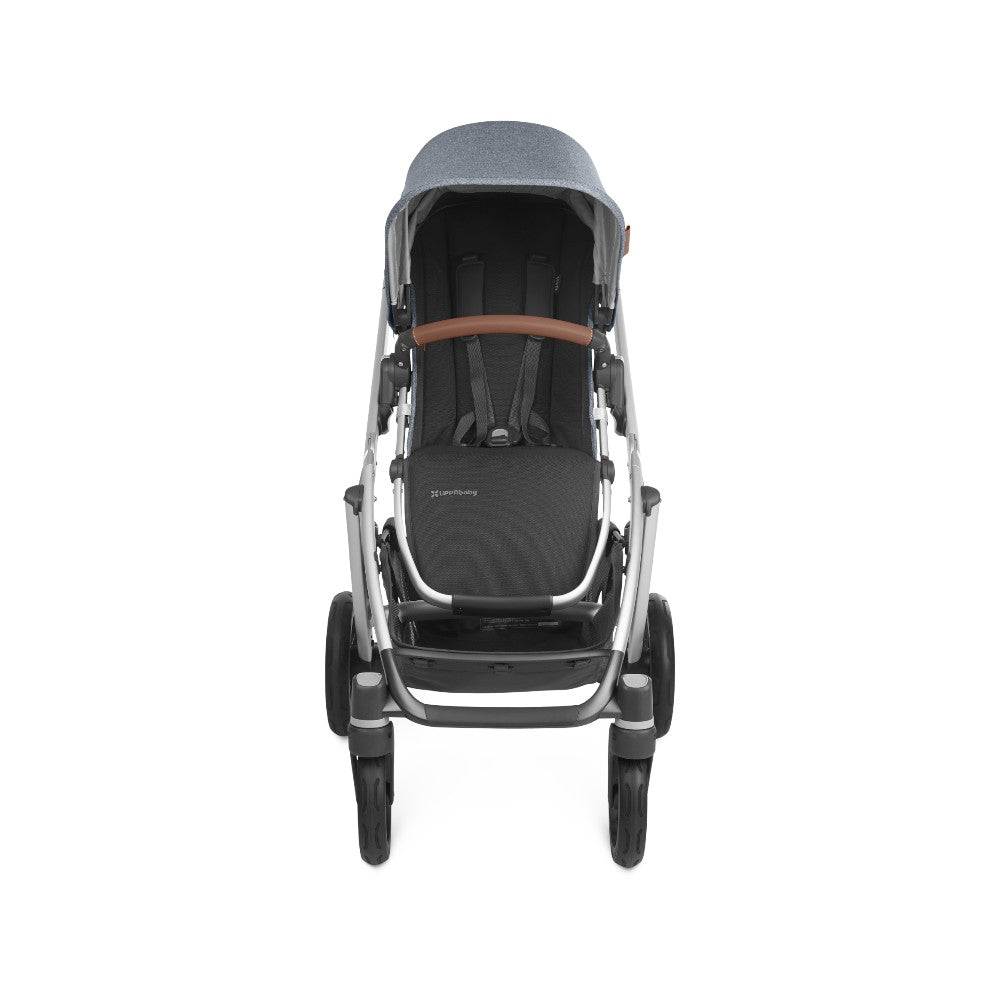 Carriola UPPAbaby Vista V2 Gregory: Mango Telescópico, Asiento Reversible y Toldo Expandible con Protección UPF 50+