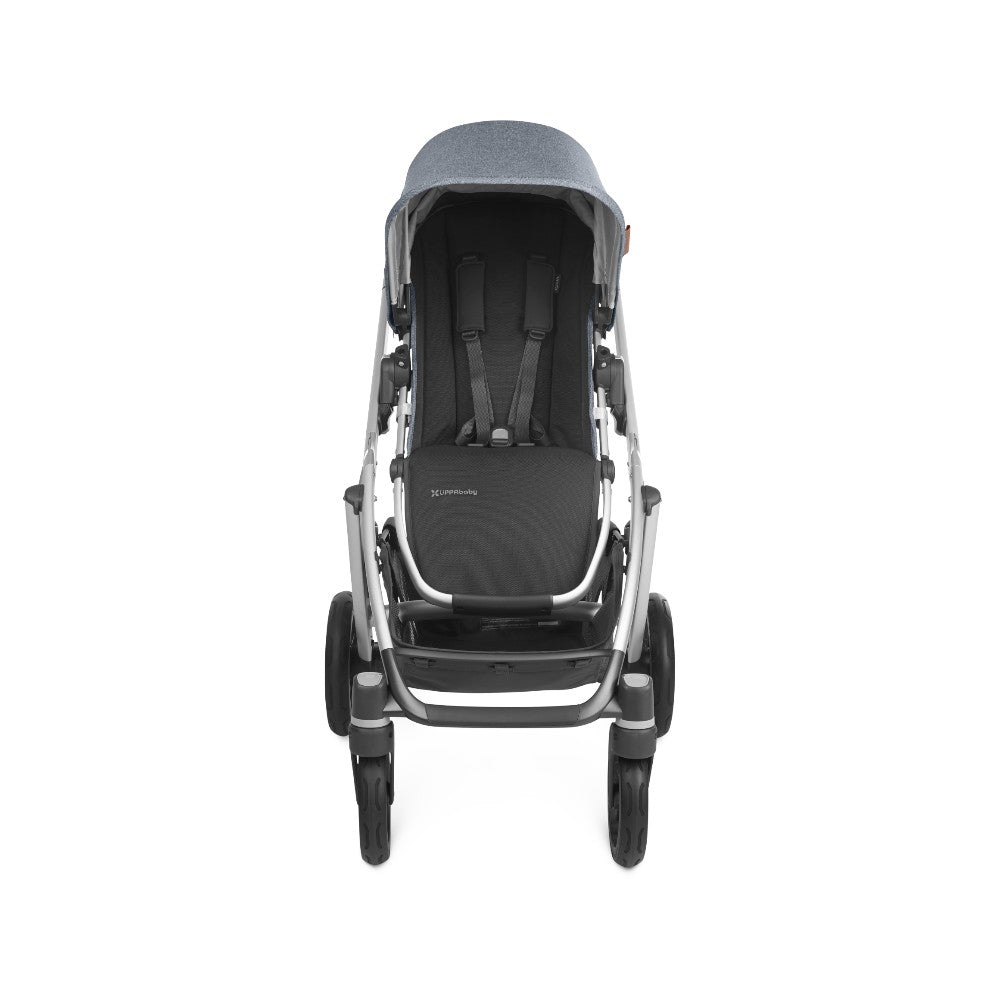 Carriola UPPAbaby Vista V2 Gregory: Mango Telescópico, Asiento Reversible y Toldo Expandible con Protección UPF 50+