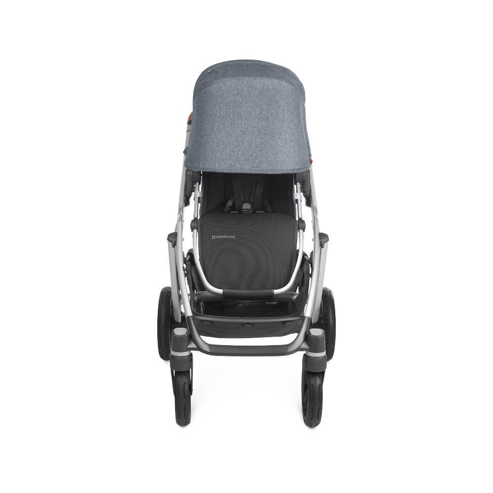 Carriola UPPAbaby Vista V2 Gregory: Mango Telescópico, Asiento Reversible y Toldo Expandible con Protección UPF 50+