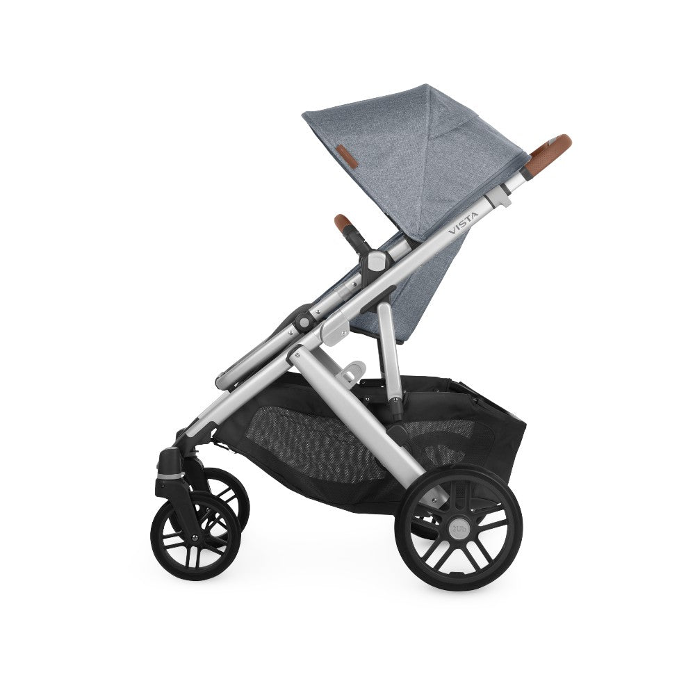 Carriola UPPAbaby Vista V2 Gregory: Mango Telescópico, Asiento Reversible y Toldo Expandible con Protección UPF 50+