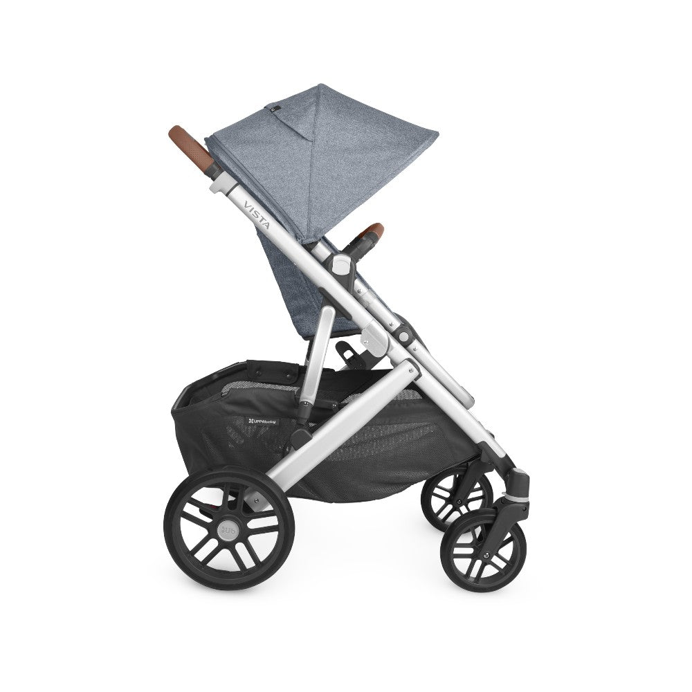 Carriola UPPAbaby Vista V2 Gregory: Mango Telescópico, Asiento Reversible y Toldo Expandible con Protección UPF 50+