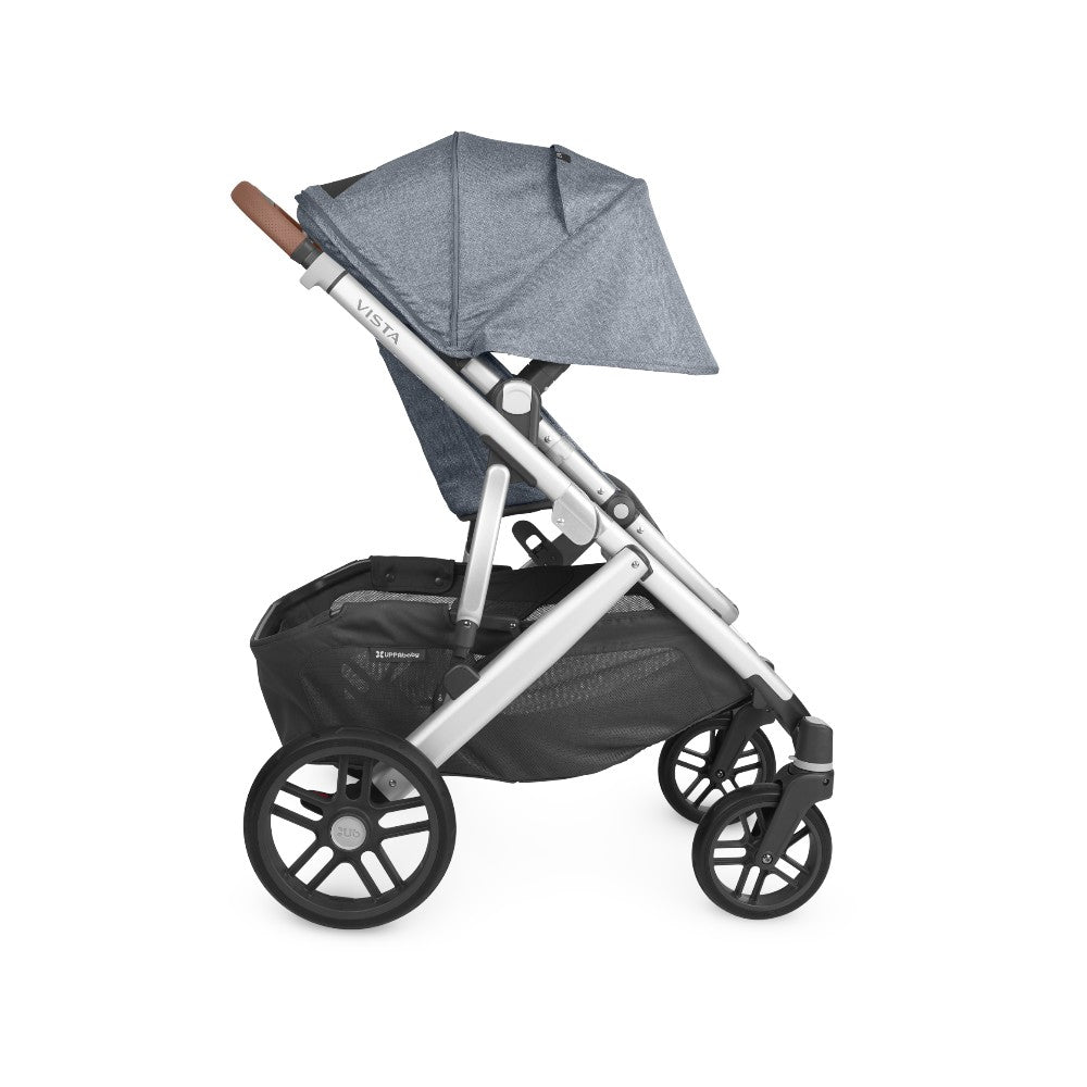 Carriola UPPAbaby Vista V2 Gregory: Mango Telescópico, Asiento Reversible y Toldo Expandible con Protección UPF 50+