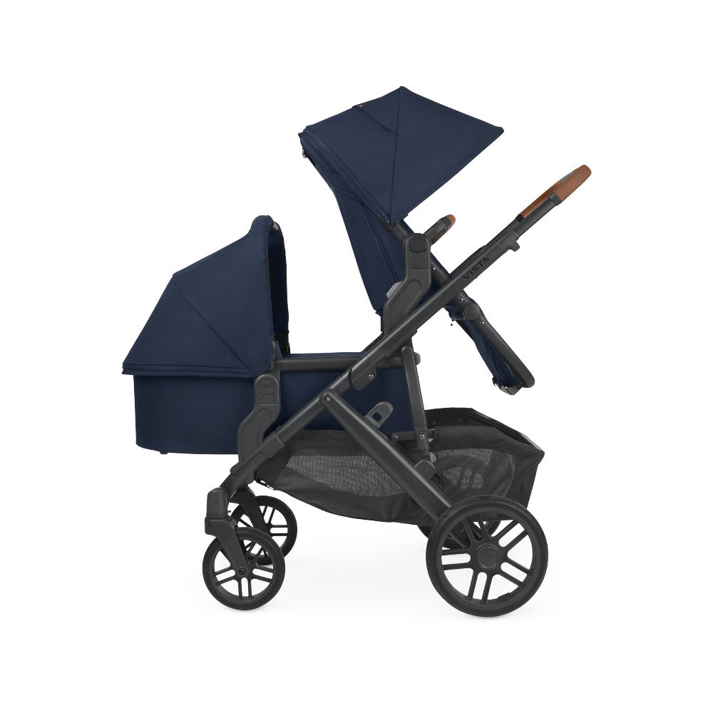 Carriola UPPAbaby Vista V2 Noa: Mango Telescópico, Asiento Reversible y Toldo Expandible con Protección UPF 50+