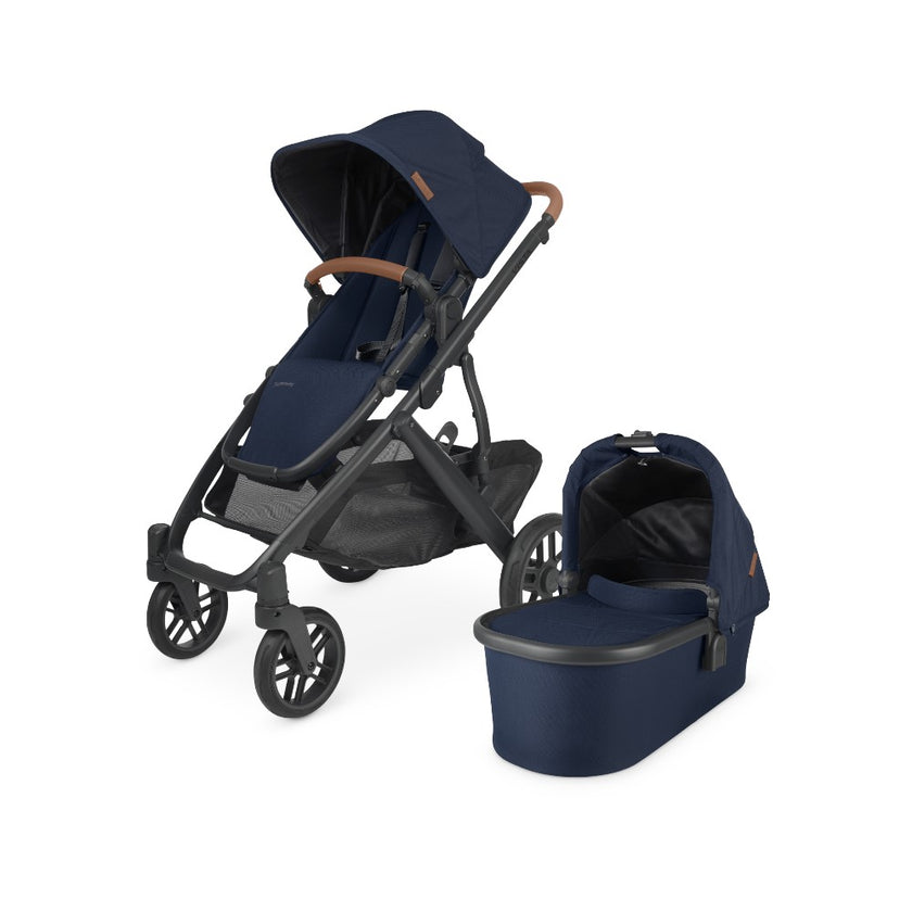 Carriola UPPAbaby Vista V2 Noa: Mango Telescópico, Asiento Reversible y Toldo Expandible con Protección UPF 50+