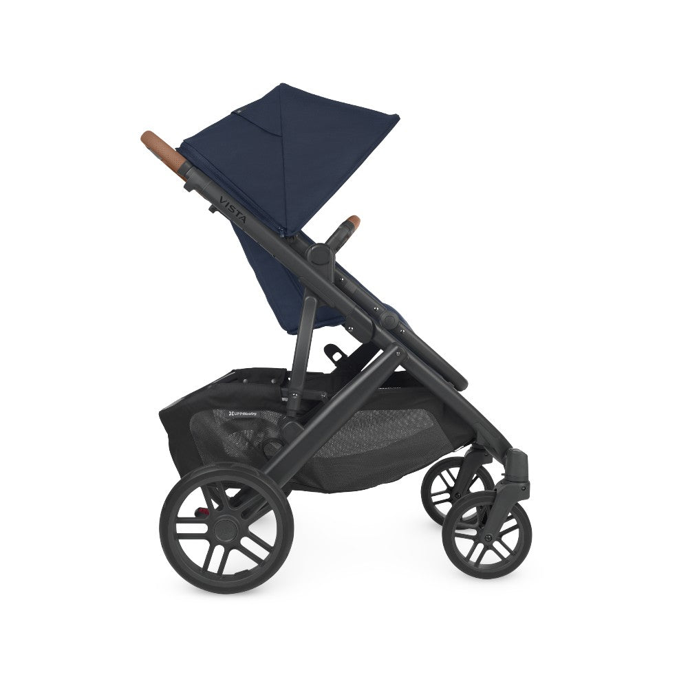 Carriola UPPAbaby Vista V2 Noa: Mango Telescópico, Asiento Reversible y Toldo Expandible con Protección UPF 50+