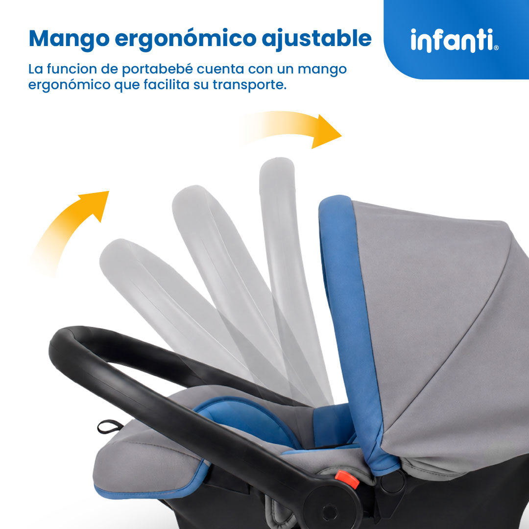 Autoasiento Portabebé Nest  Con Anclaje Universal y Soporte Acolchado