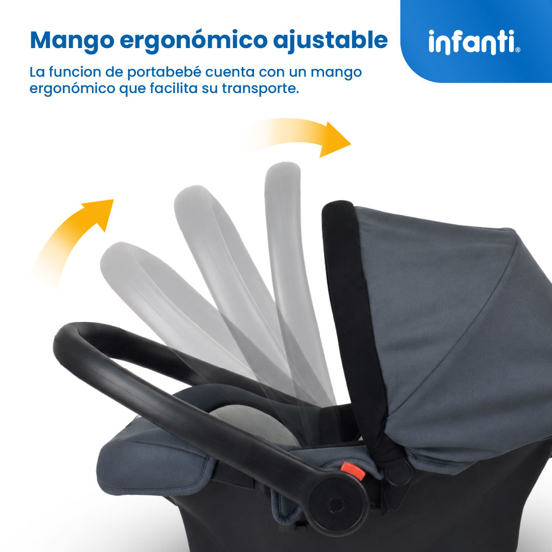 Autoasiento Portabebé Nest  Con Anclaje Universal y Soporte Acolchado