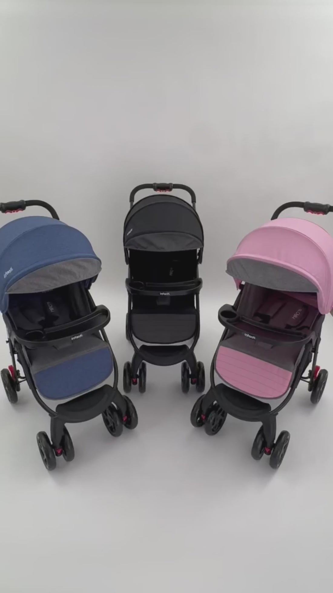 Carriola Travel System Hiro TS Con Portabebé y Plegado a Una Mano, Infanti.