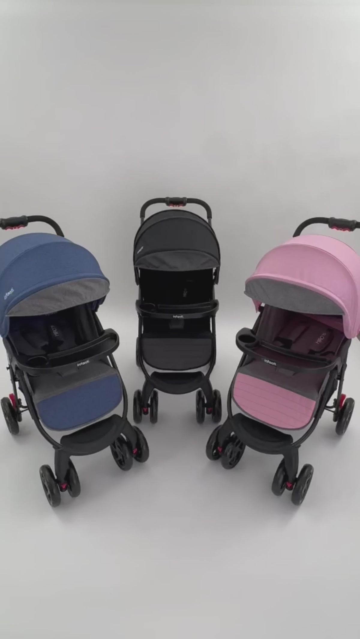 Carriola Travel System Hiro TS Con Portabebé y Plegado a Una Mano, Infanti.