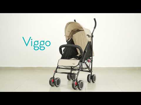 Carriola Infanti Viggo Color Beige Ligera Con Barra