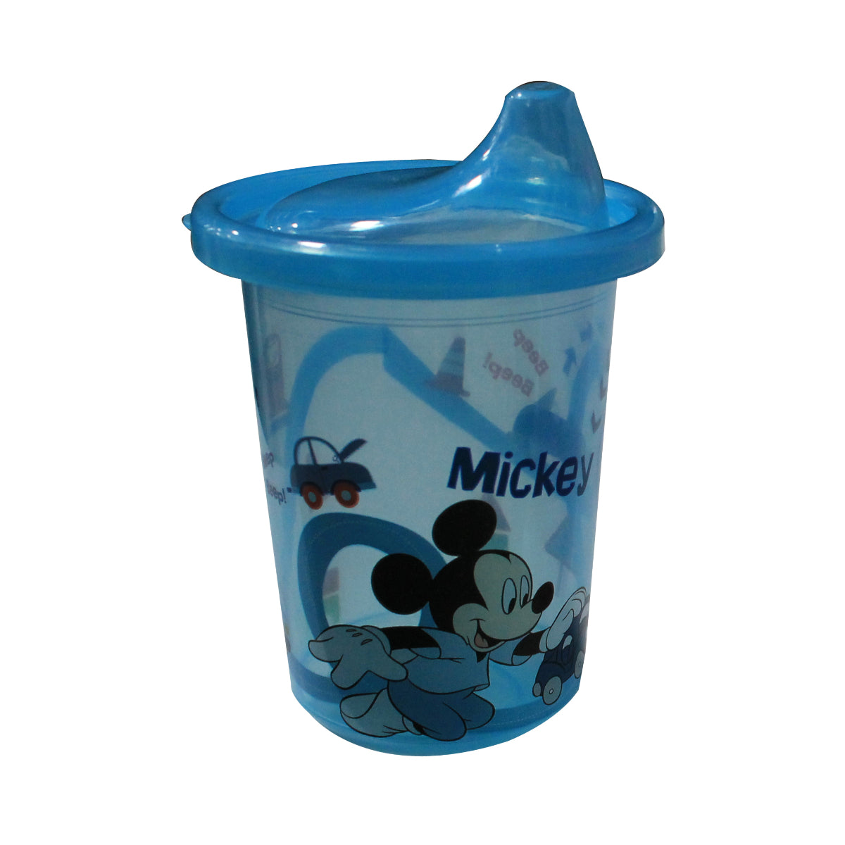 Vaso Con Pipeta Mickey