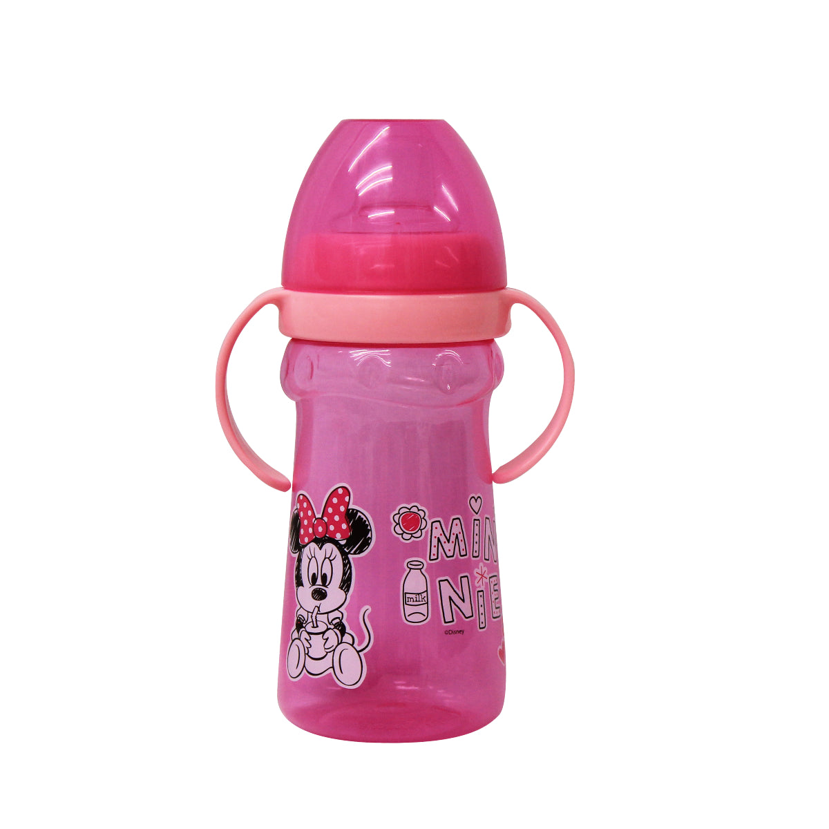 Vaso Entrenador Con Asas Minnie - baby up