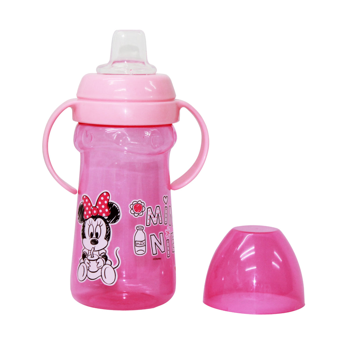 Vaso Entrenador Con Asas Minnie - baby up