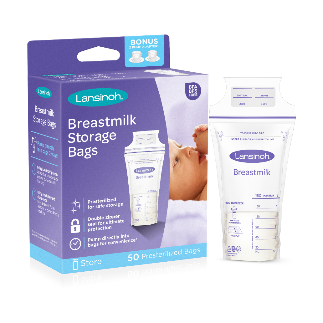 Pack Bolsas Almacenadoras De Leche Materna Lactancia + Adaptador De Extractor - baby up