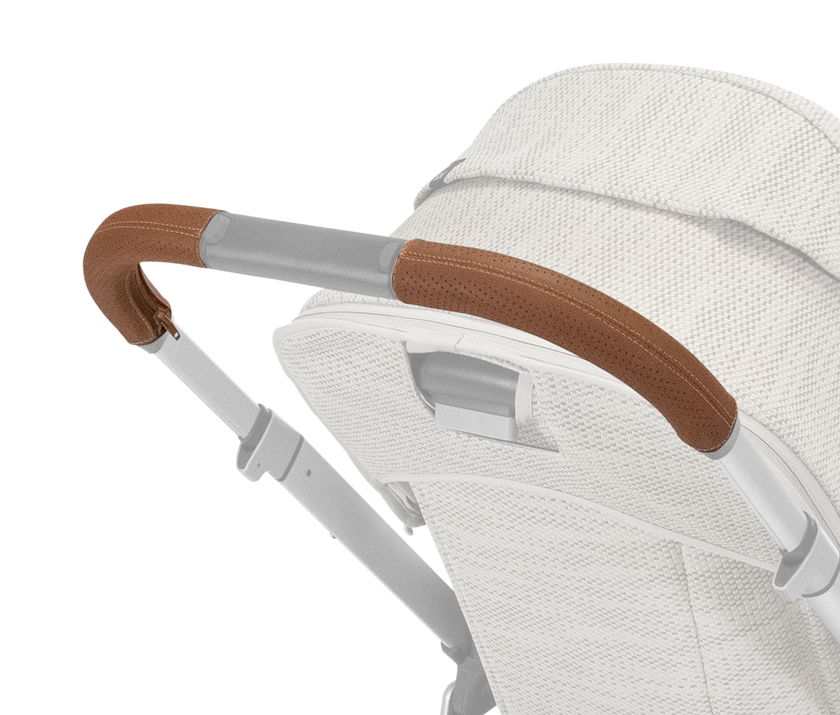 Funda De Cuero Para Manillar Café UPPAbaby